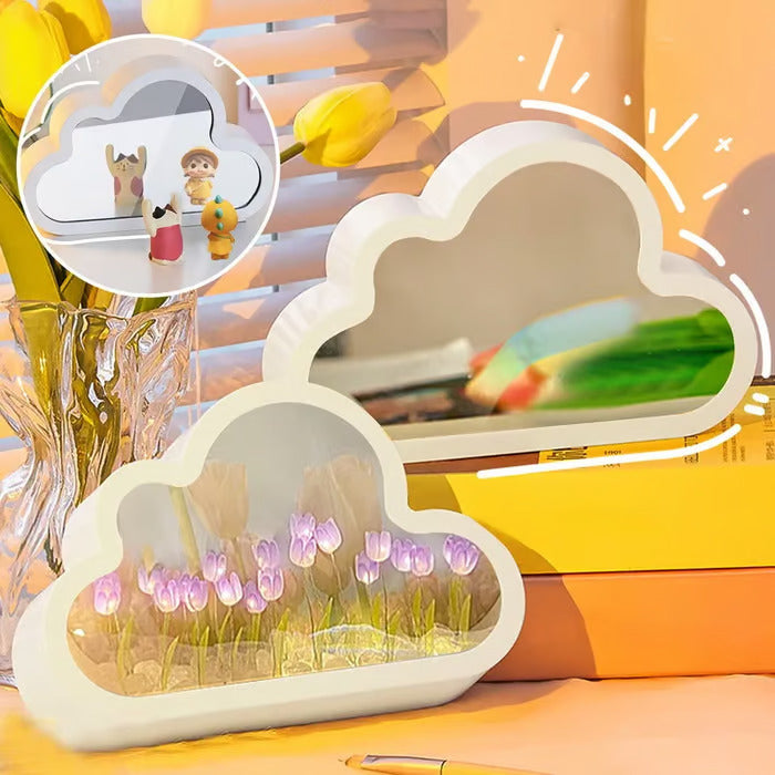Infinity Tulips Mirror