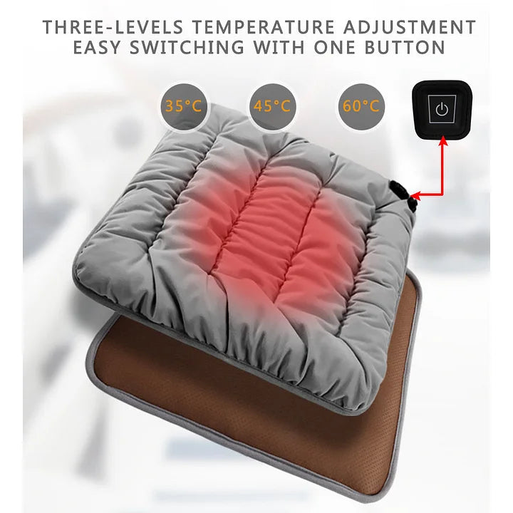 جهاز مساج وتدفئه كرسي السيارة