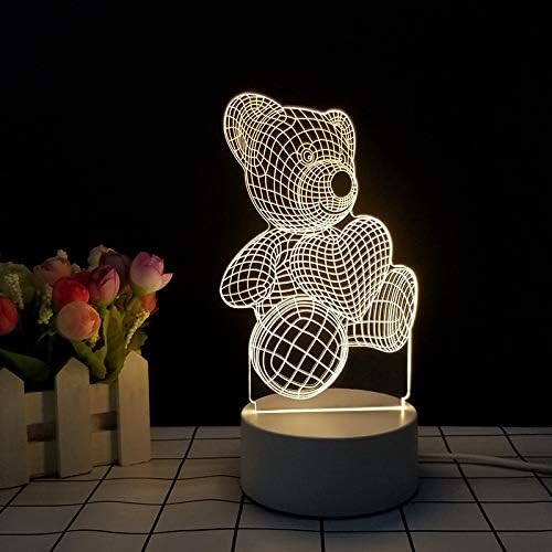 ديكور دبدوب مضيء 3D