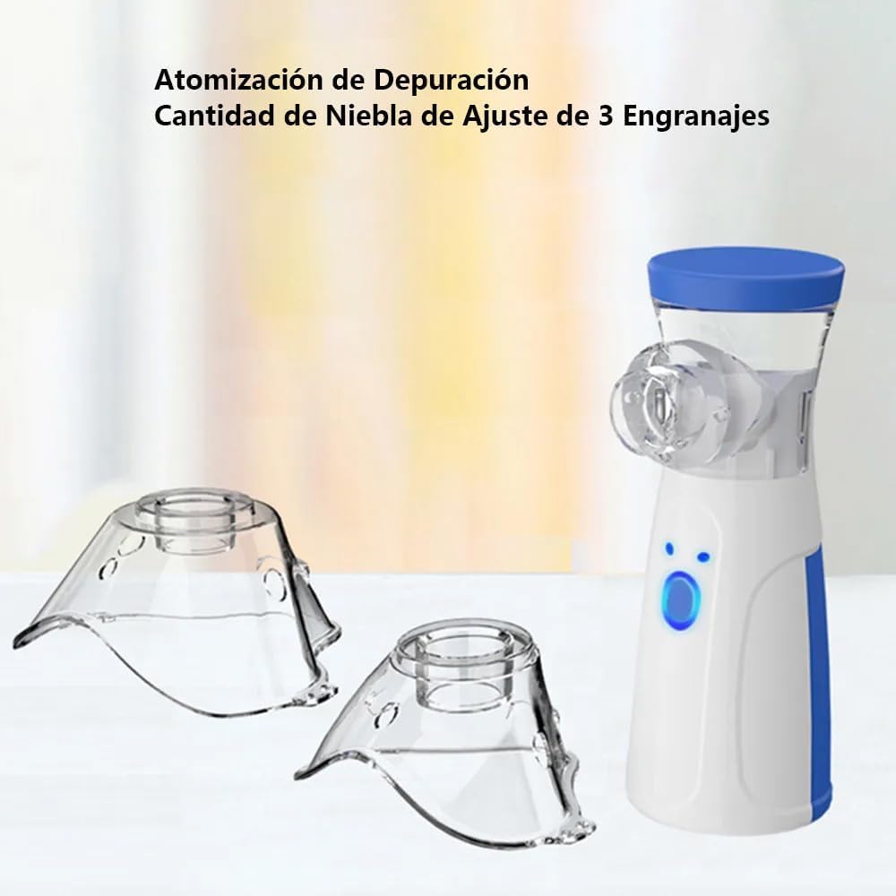 🌬️ جهاز استنشاق البخار المنزلي للأطفال – MESH NEBULIZER