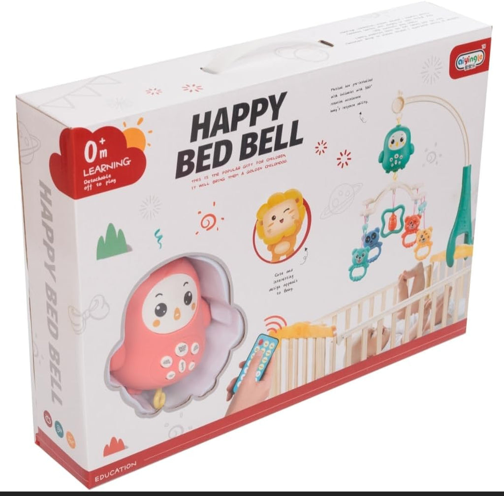 🛎️ ملاهى سرير الأطفال (Happy Bed Bell) - الحل الأمثل لراحة البيبي! 👶🎶