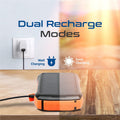 🔋☀️ باور بانك شمسي 20000mAh
