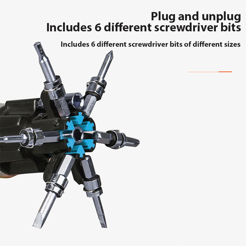 عدة المفك الكهربائي اللاسلكي 3.6V