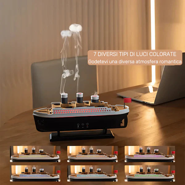 🚢 فواحة السفينة البخارية