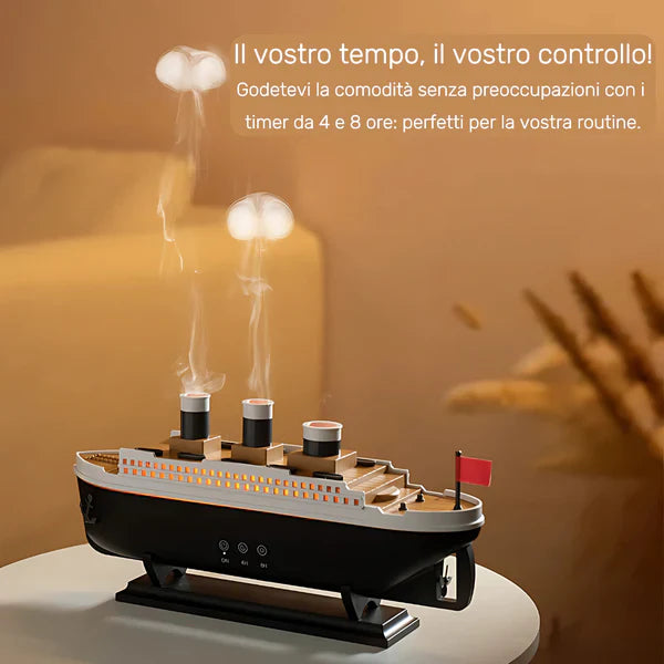 🚢 فواحة السفينة البخارية