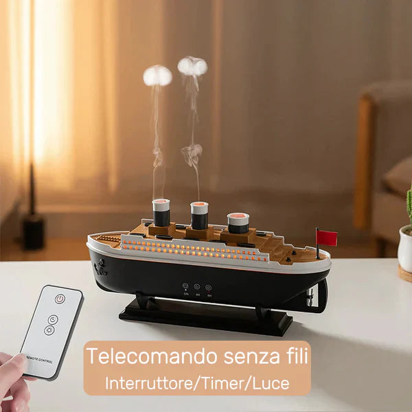 🚢 فواحة السفينة البخارية