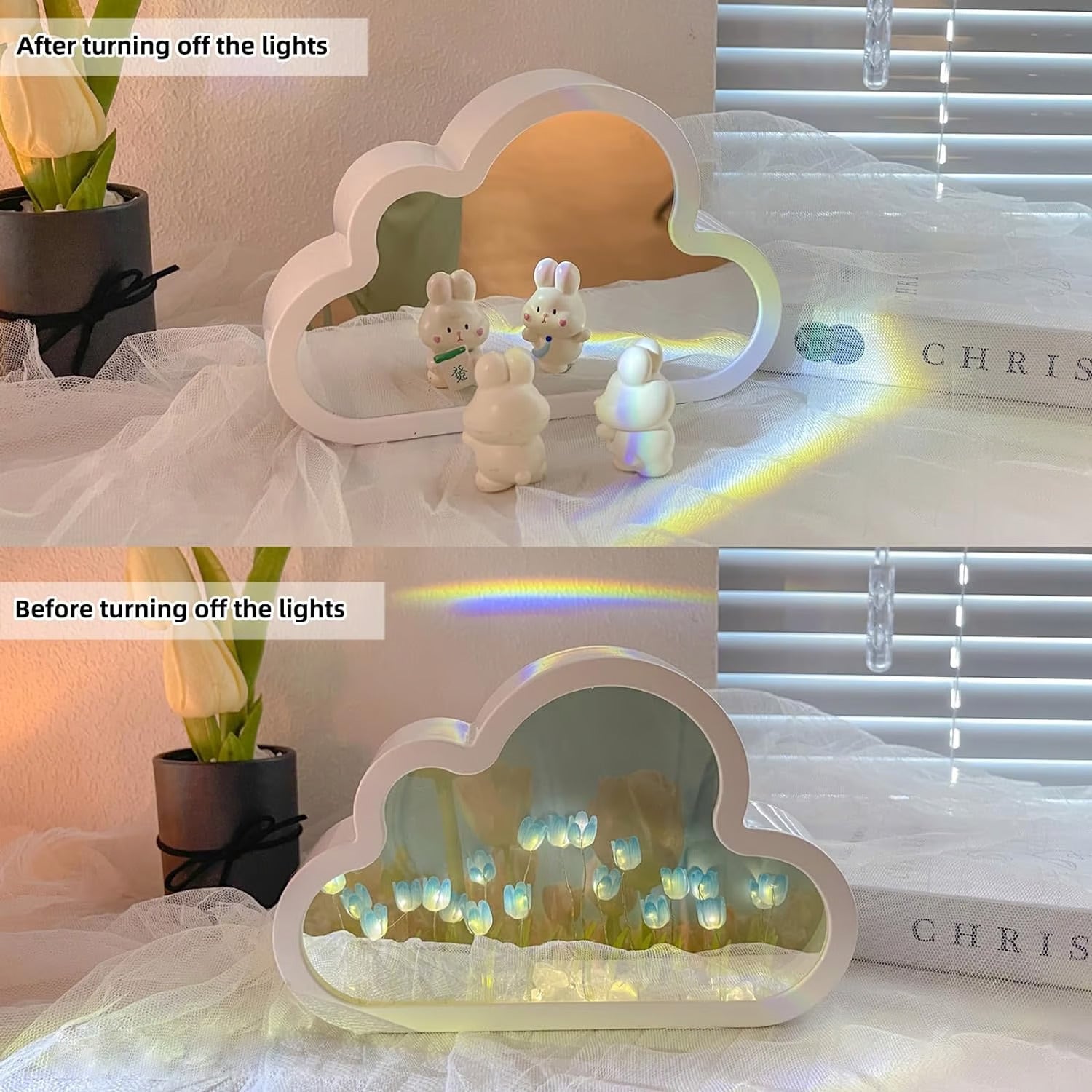 Infinity Tulips Mirror